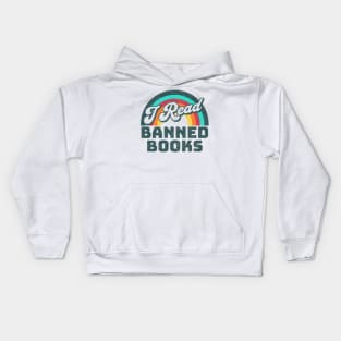 I read banned books Kids Hoodie